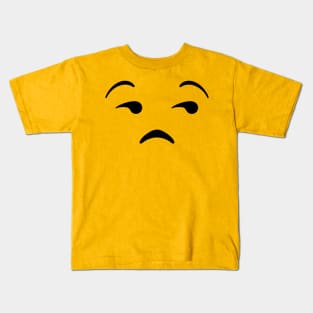 Meh Emoji Kids T-Shirt